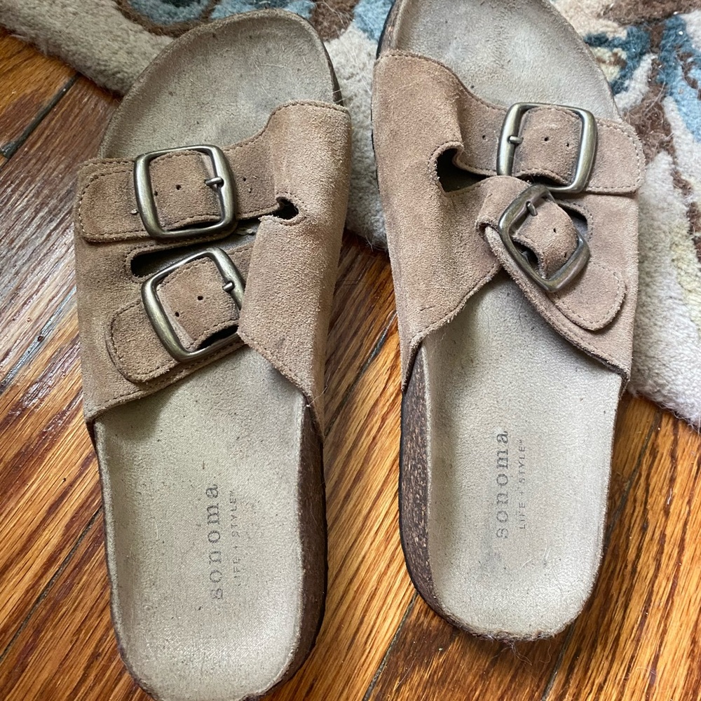 Sonoma Slip on Sandals- Like Birkenstock’s